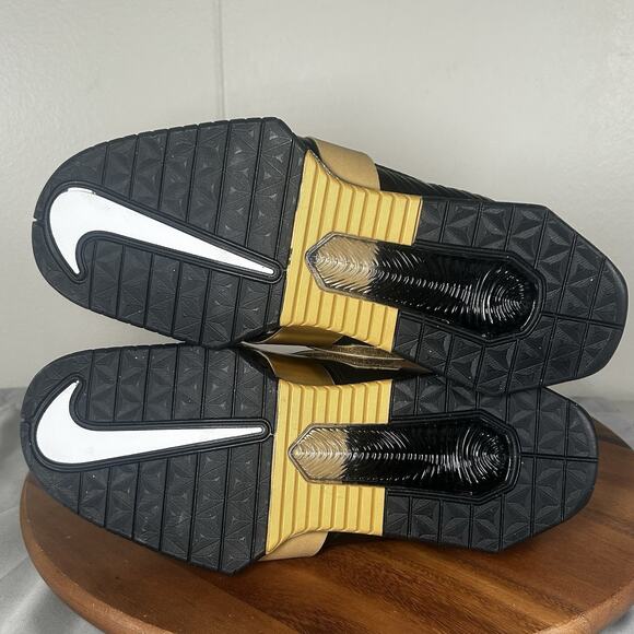 Nike Romaleos 4 Weightlifting Black Gold Shoes CD3463-001 Men’s Size 9.5 main image 8